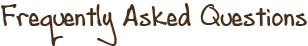 Frequently Asked Questions